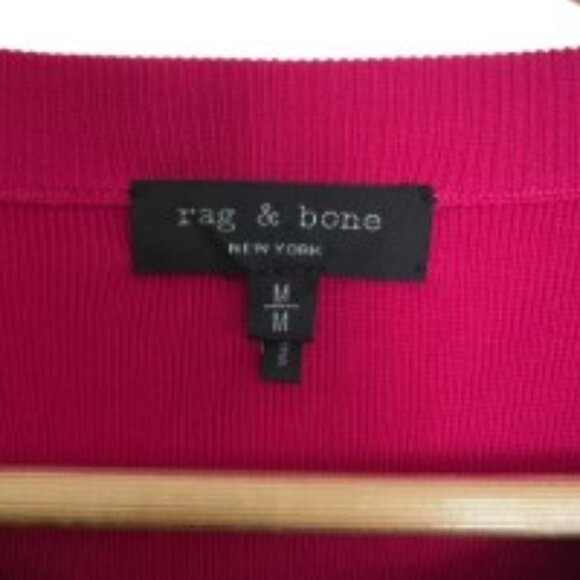 Rag & Bone Cecilee Crewneck Striped Sweater Medium - Picture 3 of 5